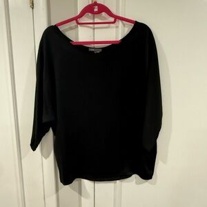 Vince Dolman sleeve satin top
